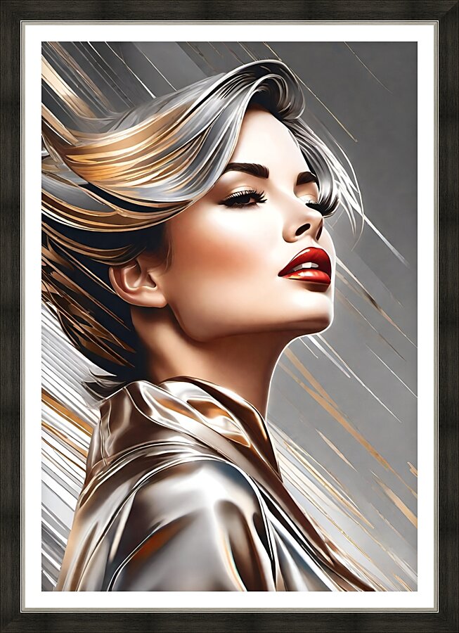 Stylish and Chic 48 Picture Frame print