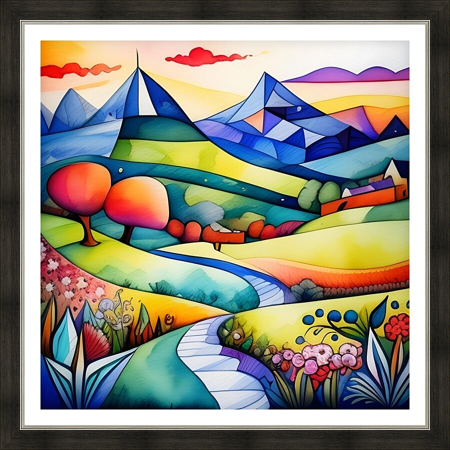 Art499 Picture Frame print