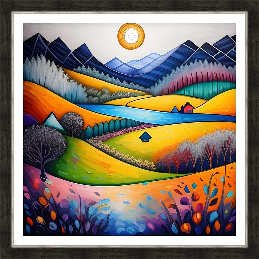 Art 457 Picture Frame print