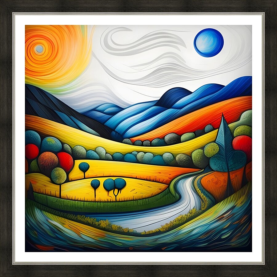 Art 456 Picture Frame print