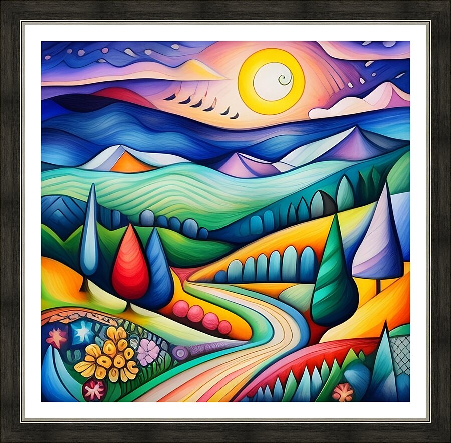 Art 484 Picture Frame print