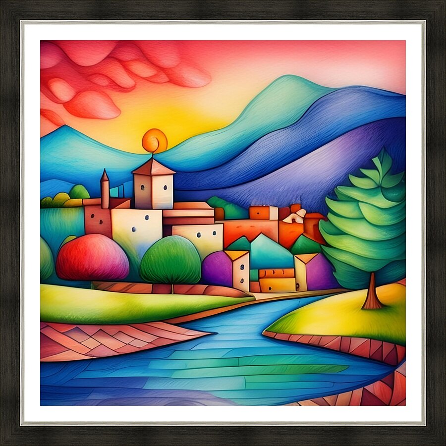 Art491 Picture Frame print
