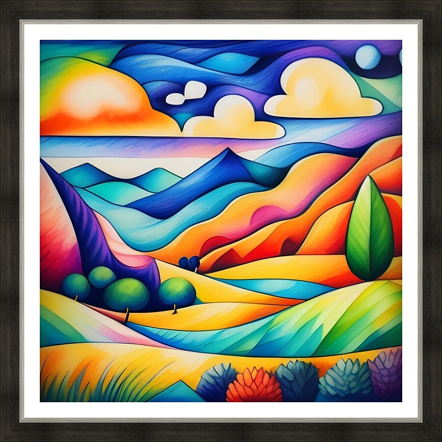 Art498 Picture Frame print