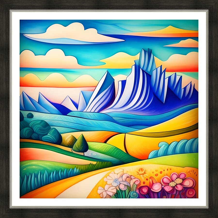 Art497 Picture Frame print