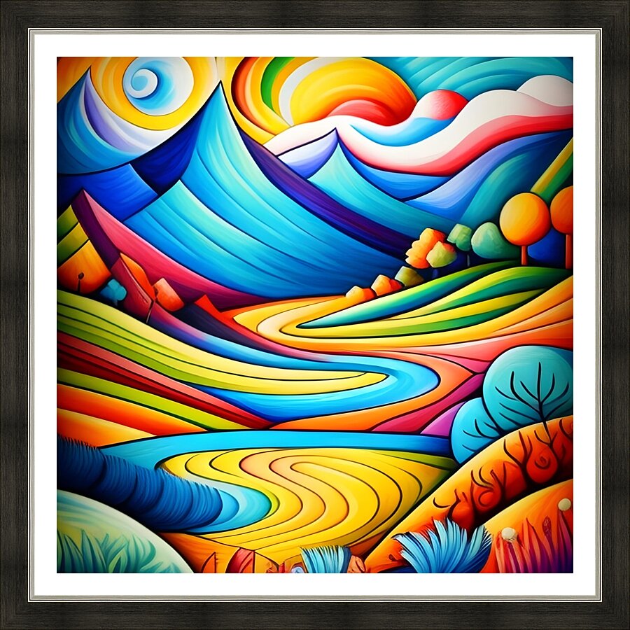 Art512 Picture Frame print