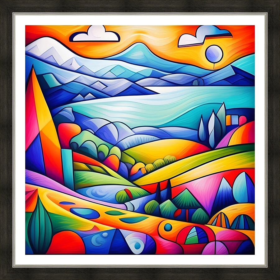 Art515 Picture Frame print