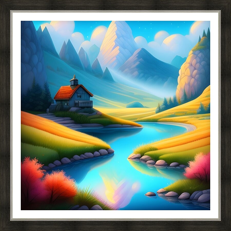 Art528 Picture Frame print