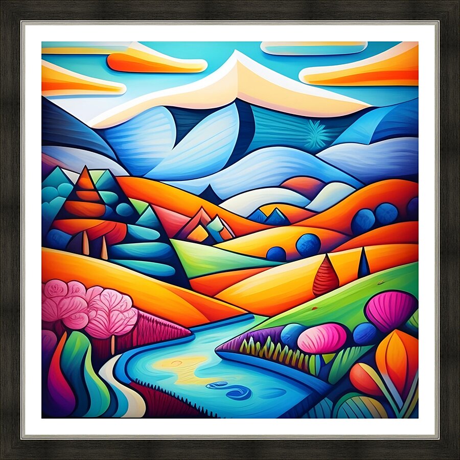 Art514 Picture Frame print