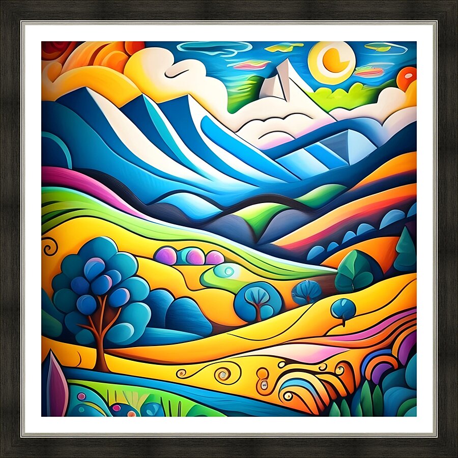 Art513 Picture Frame print