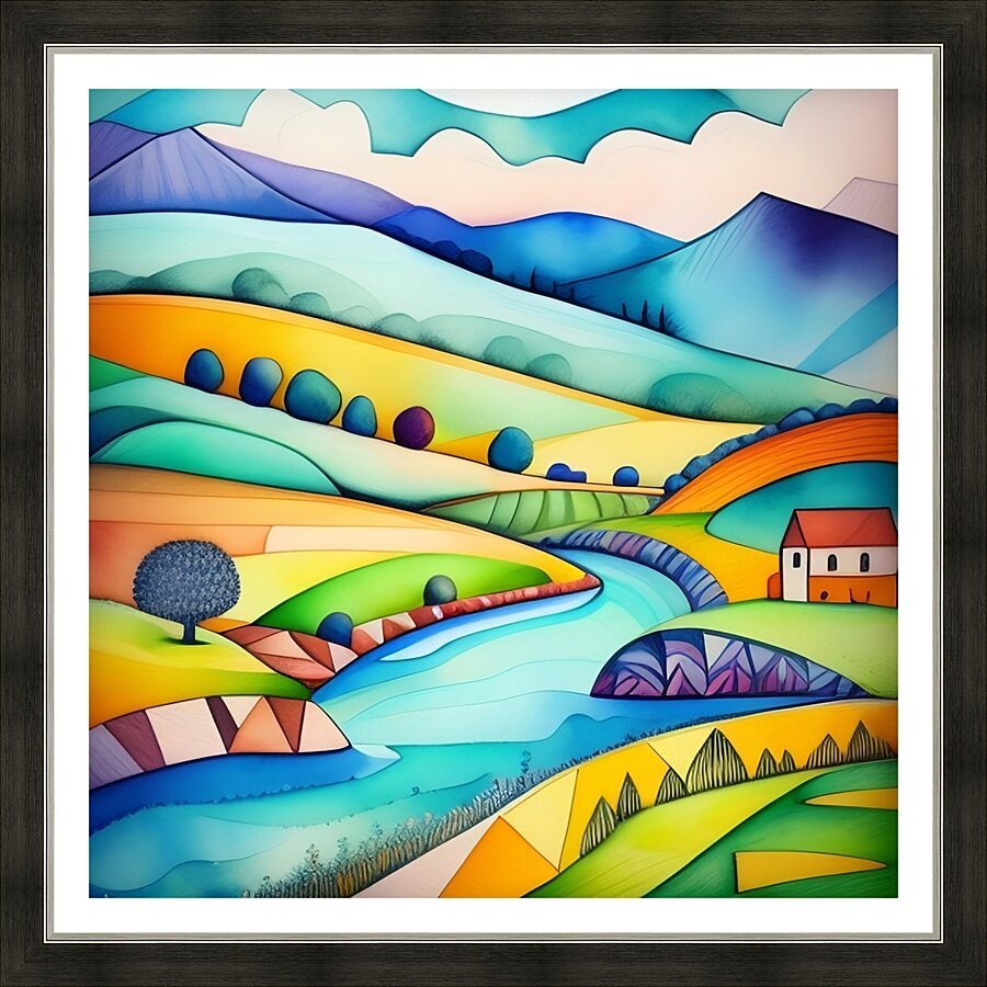 Art503 Picture Frame print