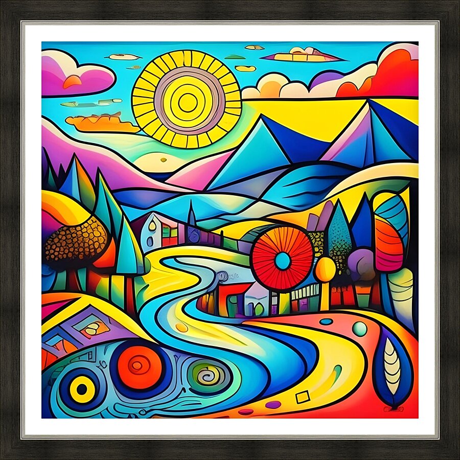Art506 Picture Frame print