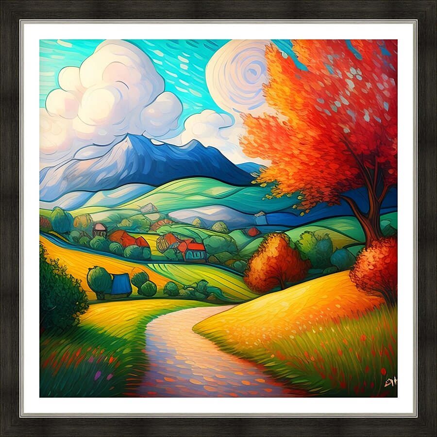 Art522 Picture Frame print