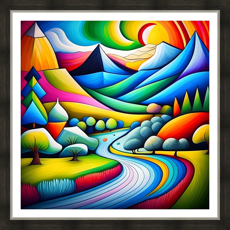 Art510 Picture Frame print