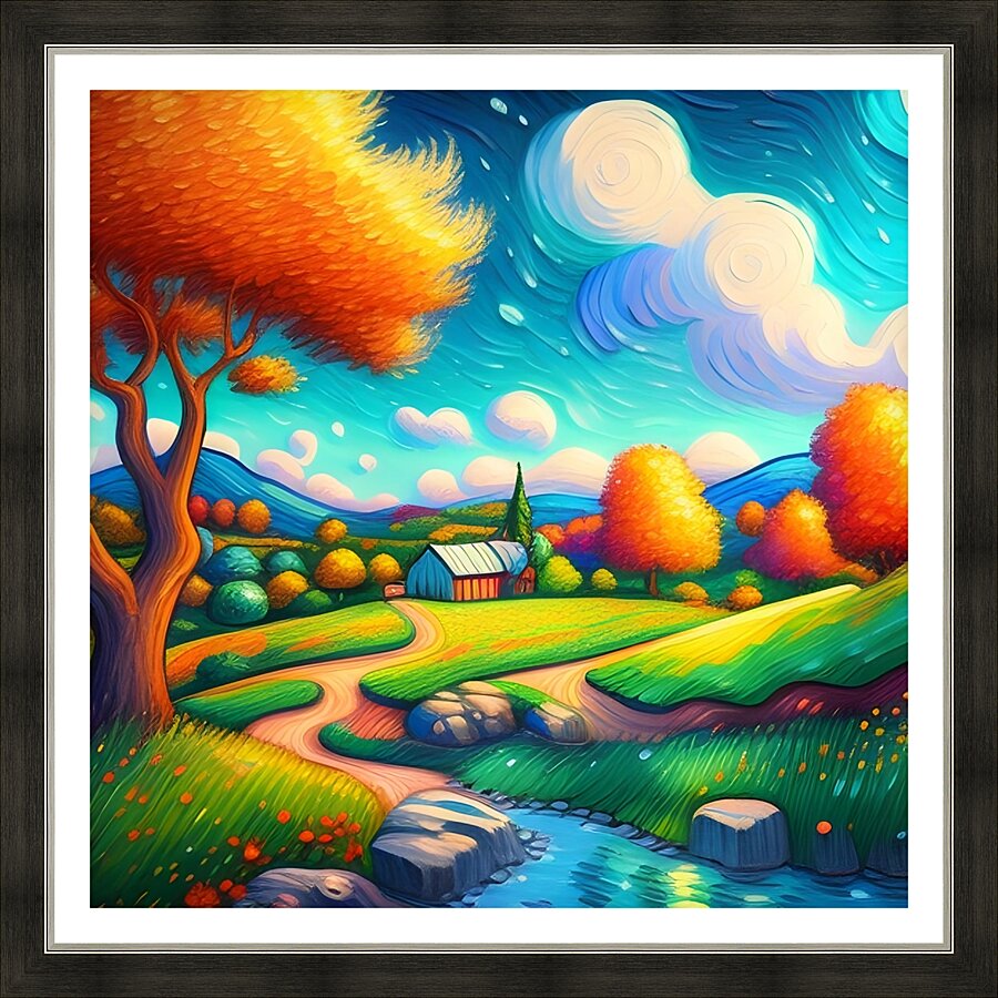 Art521 Picture Frame print