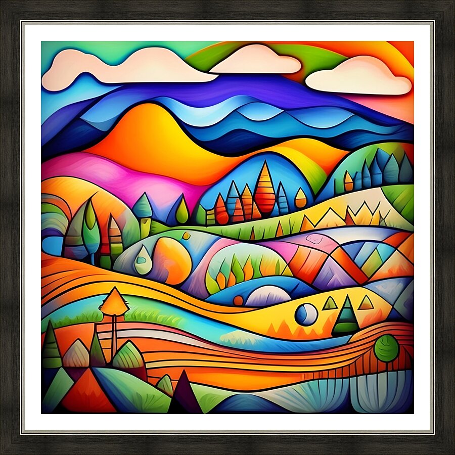 Art516 Picture Frame print