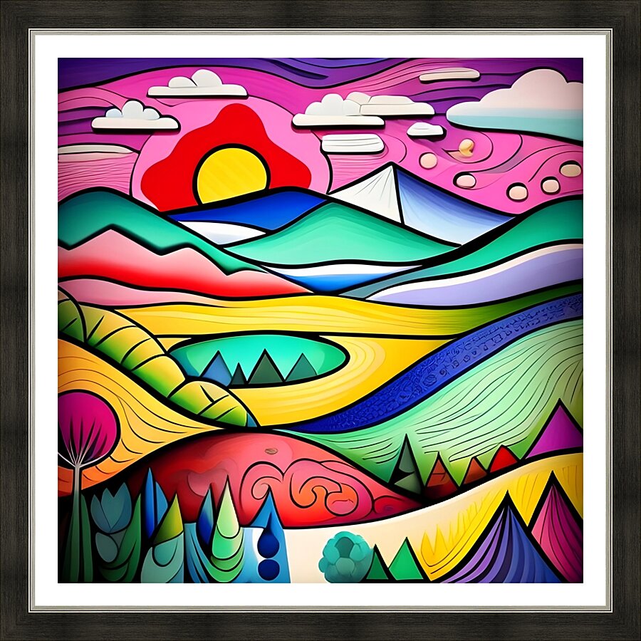 Art505 Picture Frame print