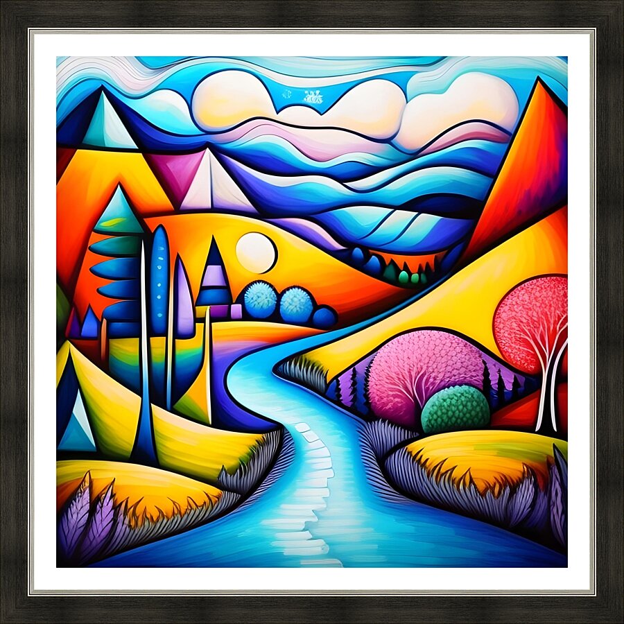 Art511 Picture Frame print