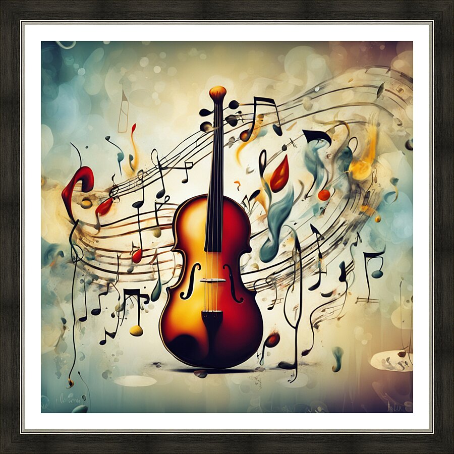 Rhythmic expression 43 Picture Frame print