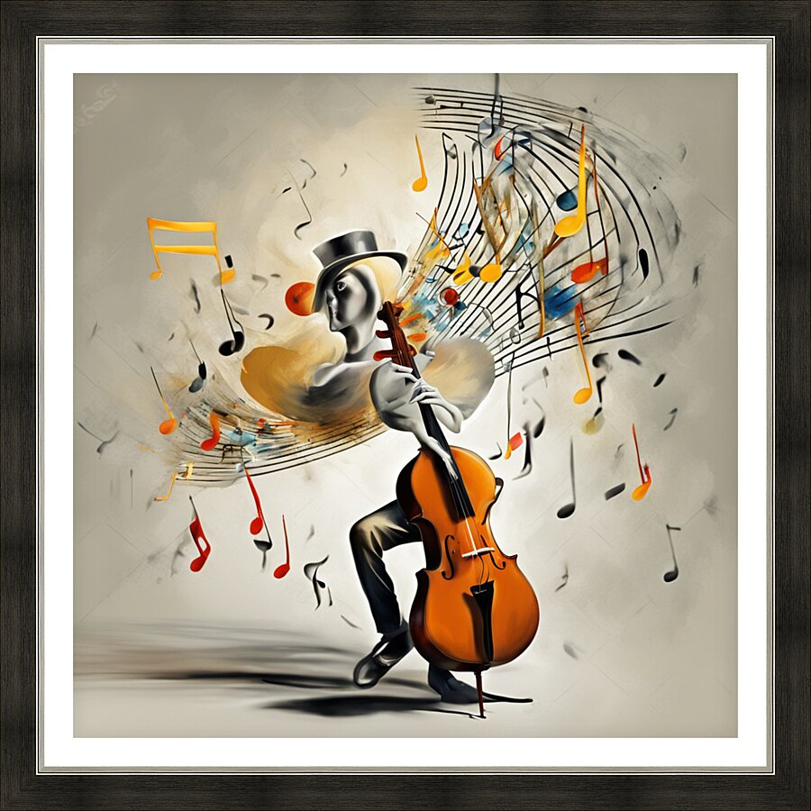 Rhythmic expression 57 Picture Frame print
