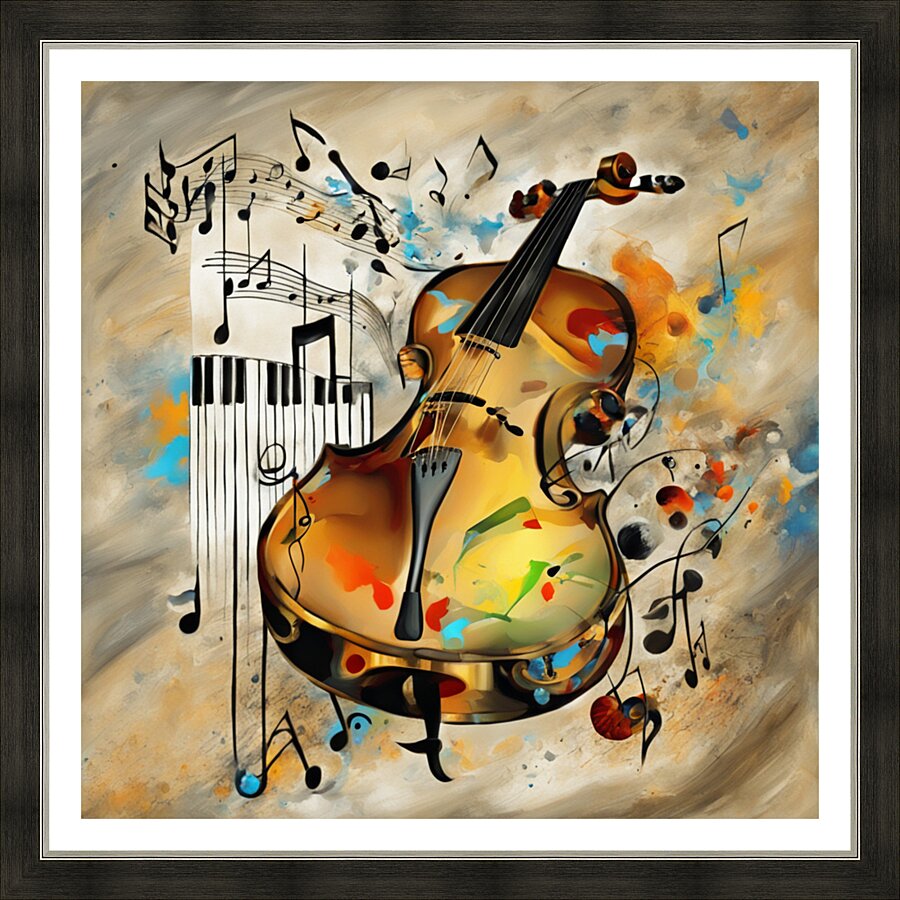 Rhythmic expression 38 Picture Frame print