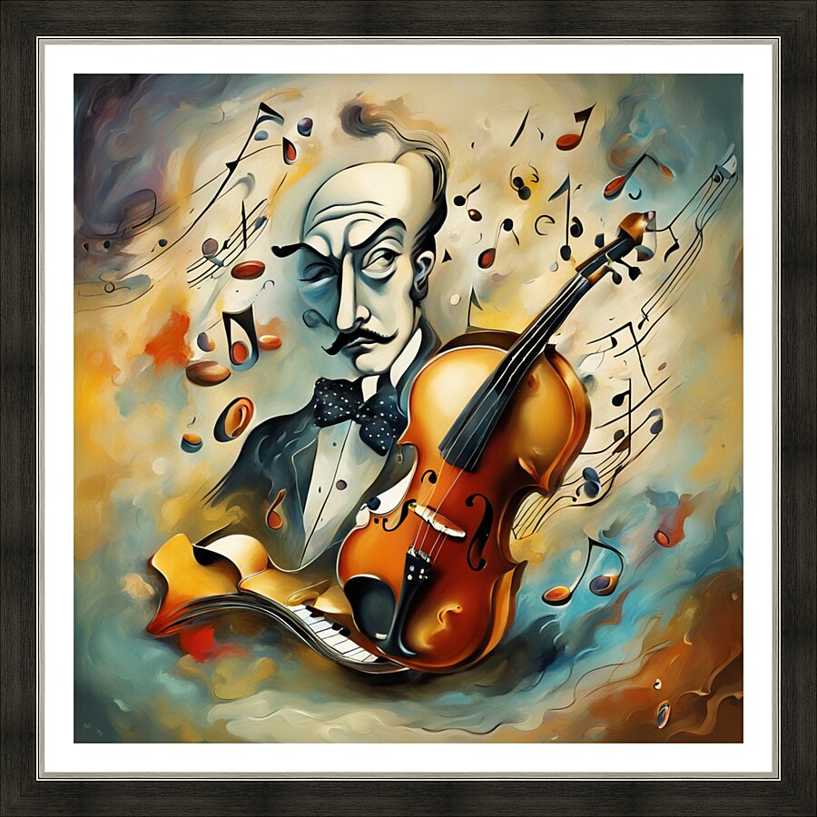 Rhythmic expression 61 Picture Frame print