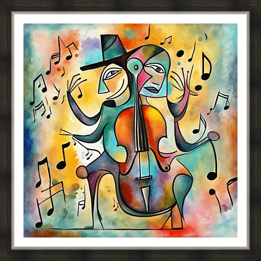 Rhythmic expression 5 Picture Frame print