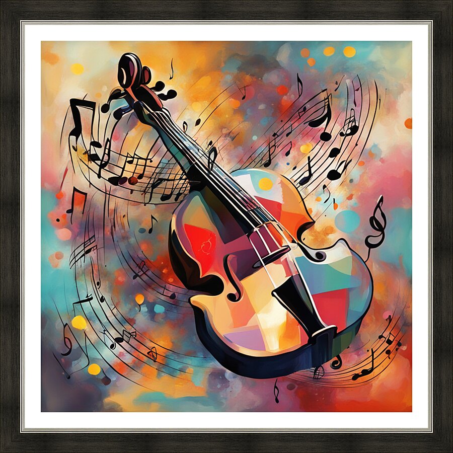 Rhythmic expression 34 Picture Frame print