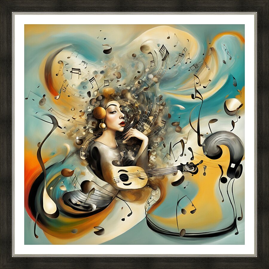 Rhythmic expression 53 Picture Frame print