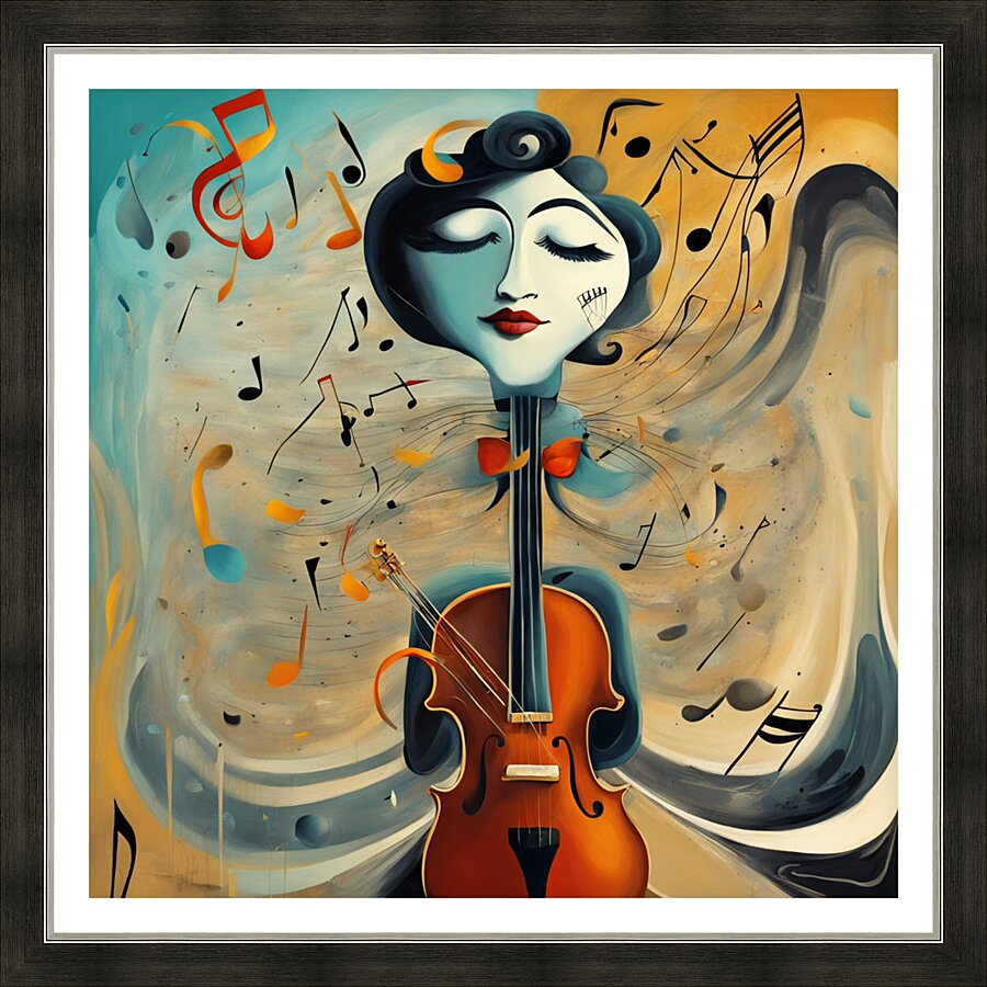 Rhythmic expression 18 Picture Frame print