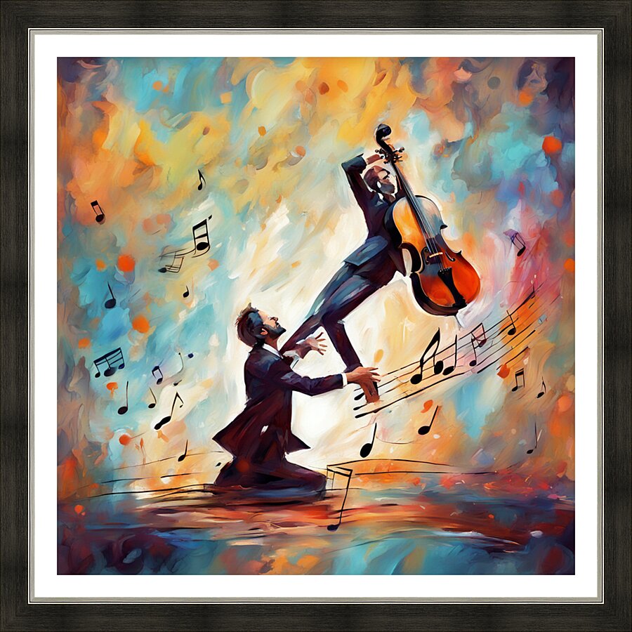 Rhythmic expression 28 Picture Frame print