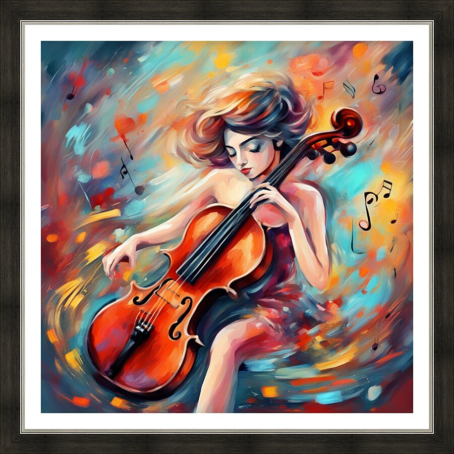 Rhythmic expression 29 Picture Frame print