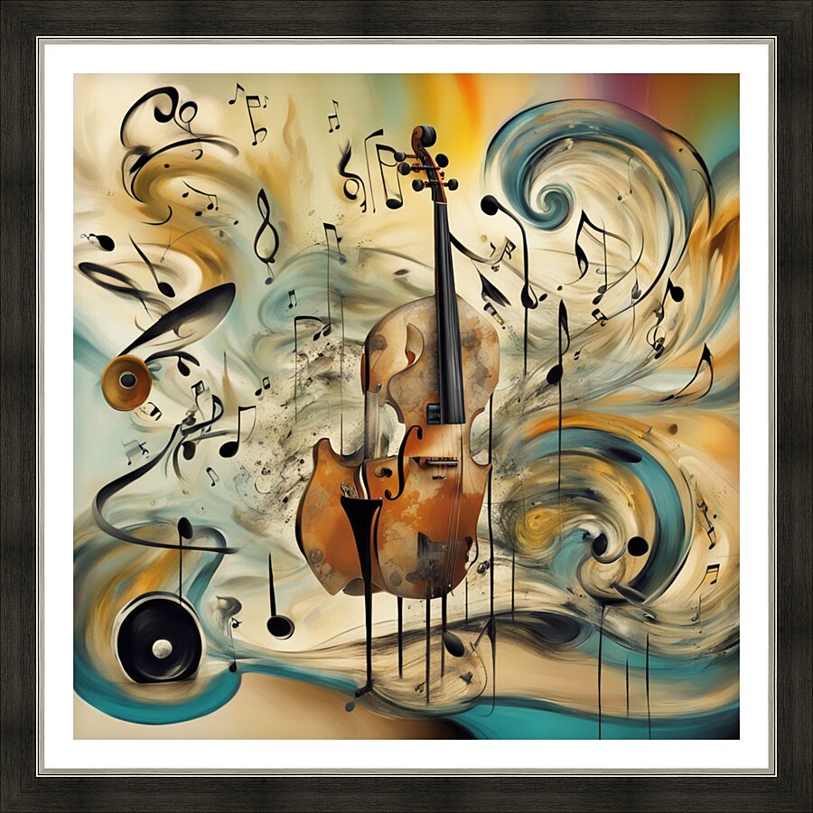 Rhythmic expression 63 Picture Frame print