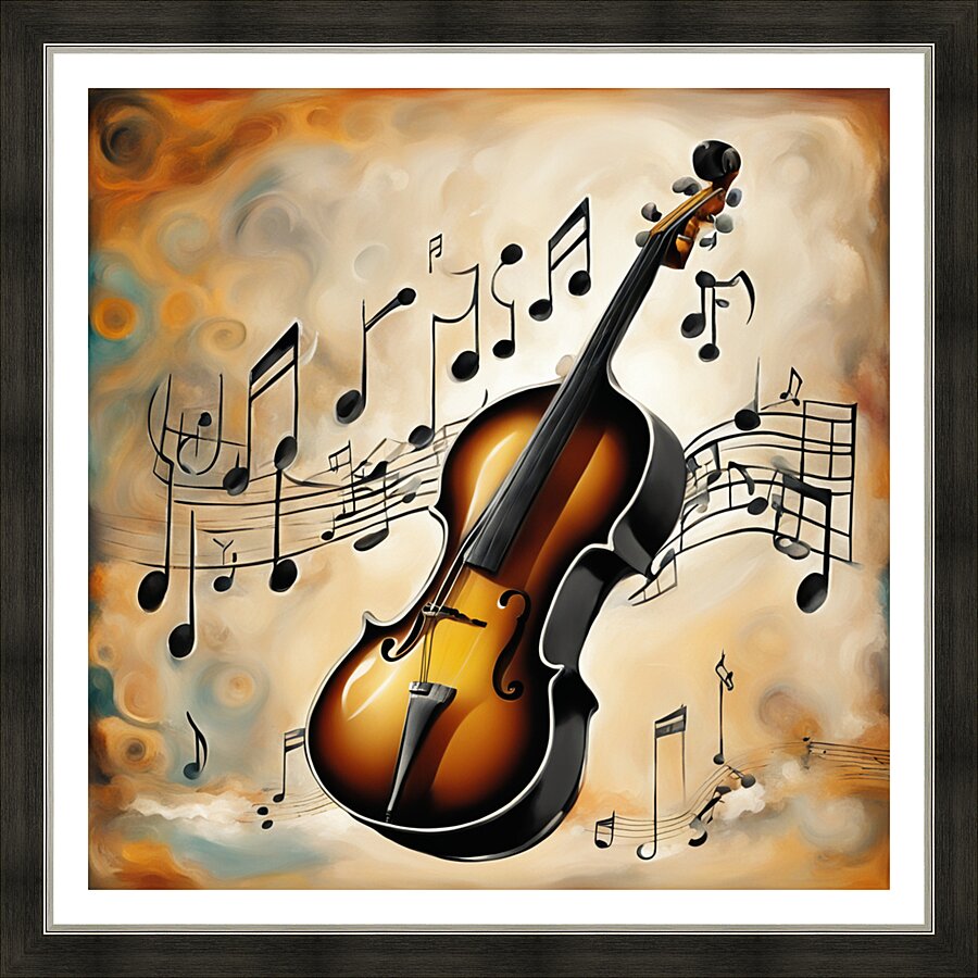 Rhythmic expression 25 Picture Frame print