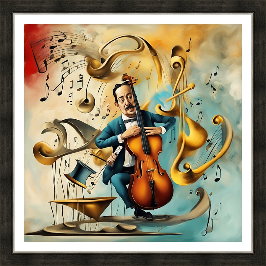 Rhythmic expression 49 Picture Frame print
