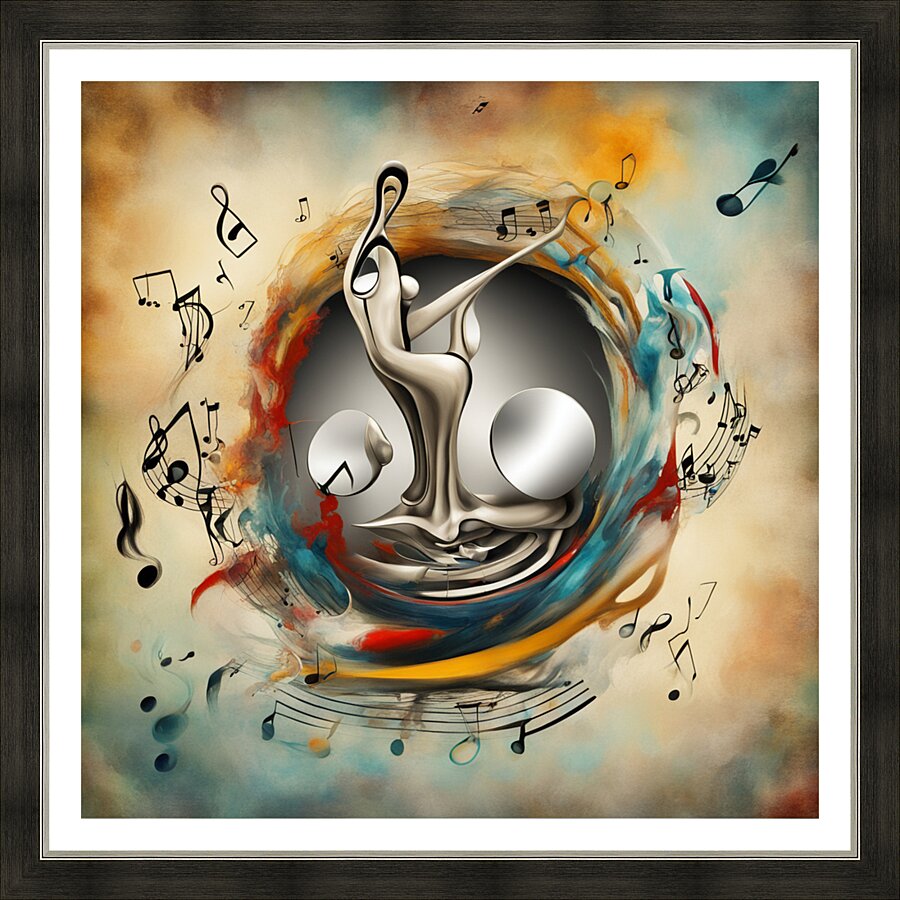 Rhythmic expression 51 Picture Frame print