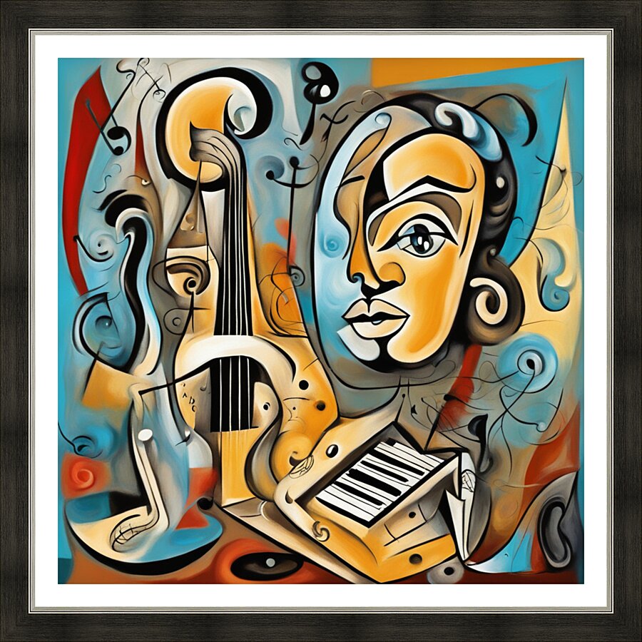 Rhythmic expression 13 Picture Frame print