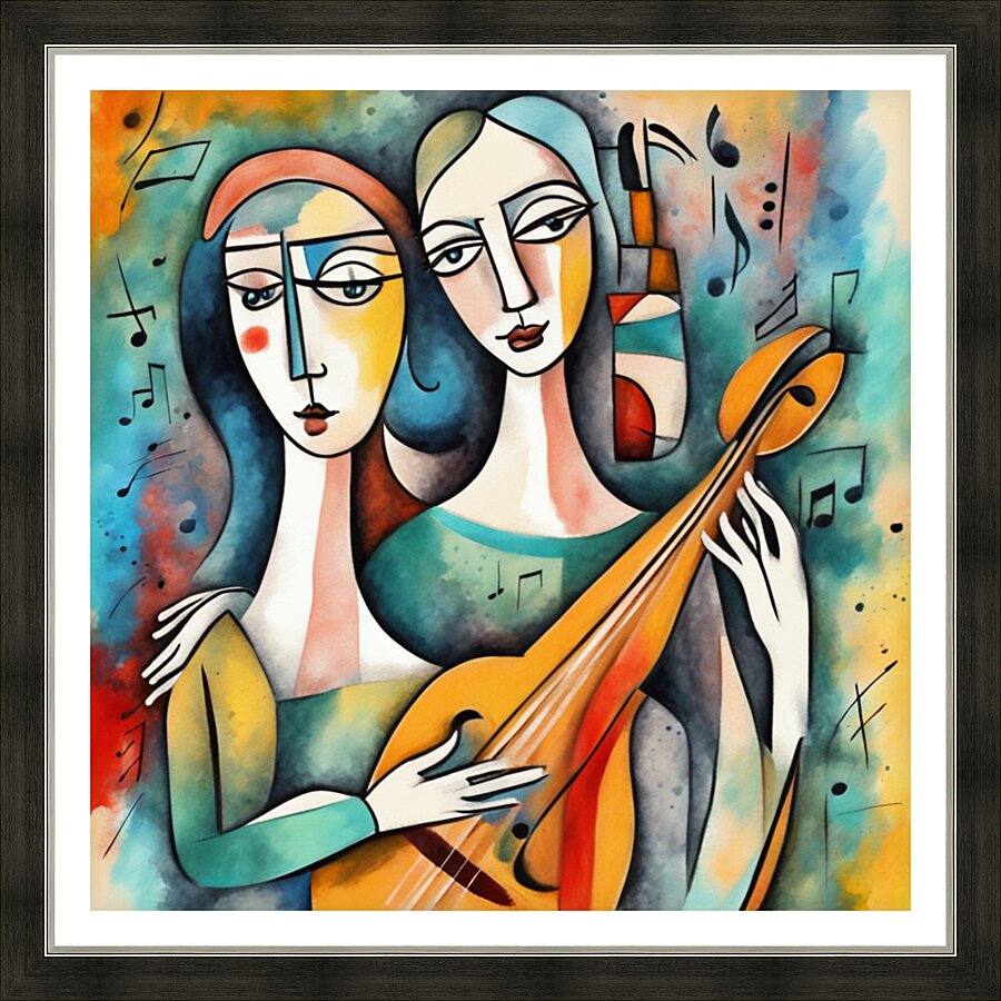 Rhythmic expression 6 Picture Frame print