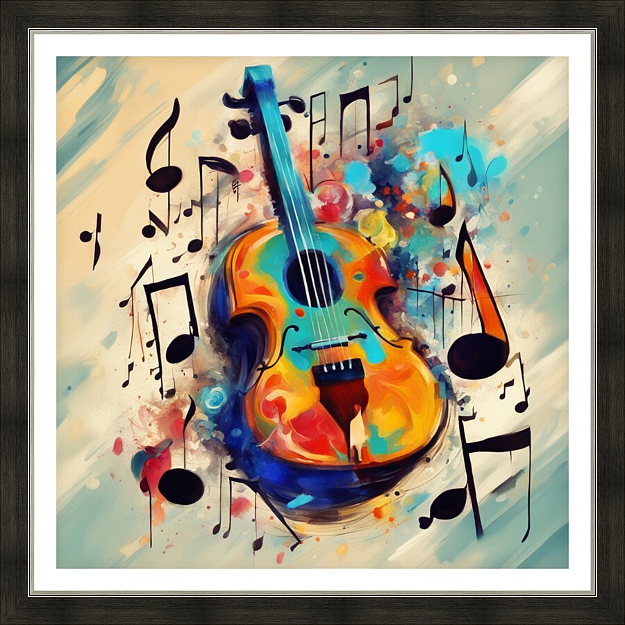 Rhythmic expression 33 Picture Frame print