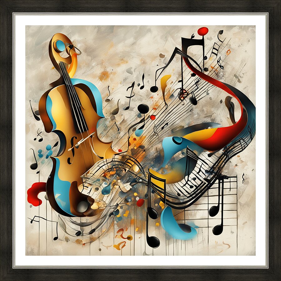 Rhythmic expression 16 Picture Frame print