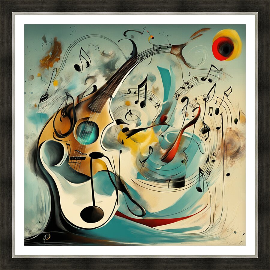 Rhythmic expression 21 Picture Frame print