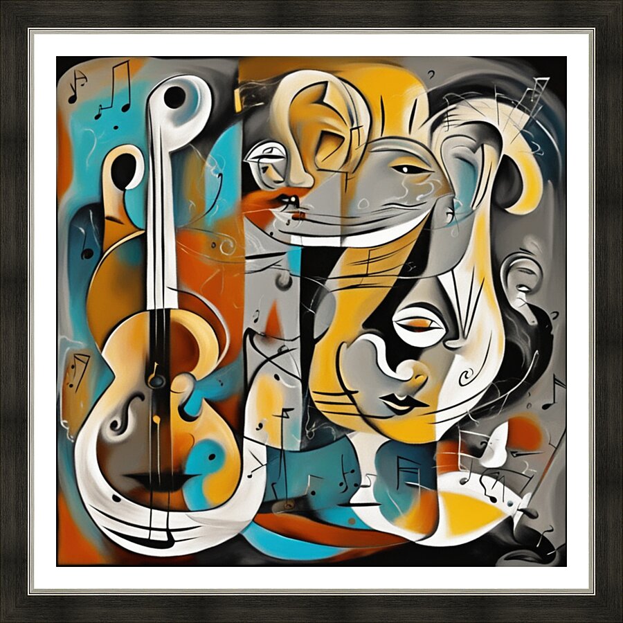 Rhythmic expression 15 Picture Frame print