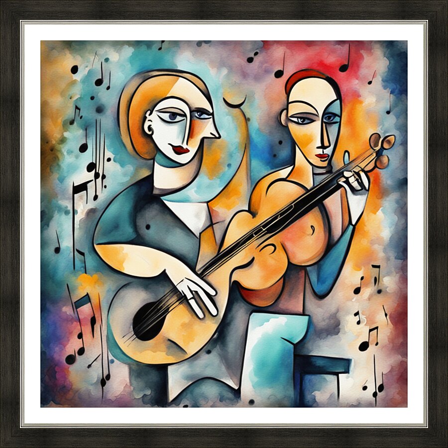 Rhythmic expression 3 Picture Frame print