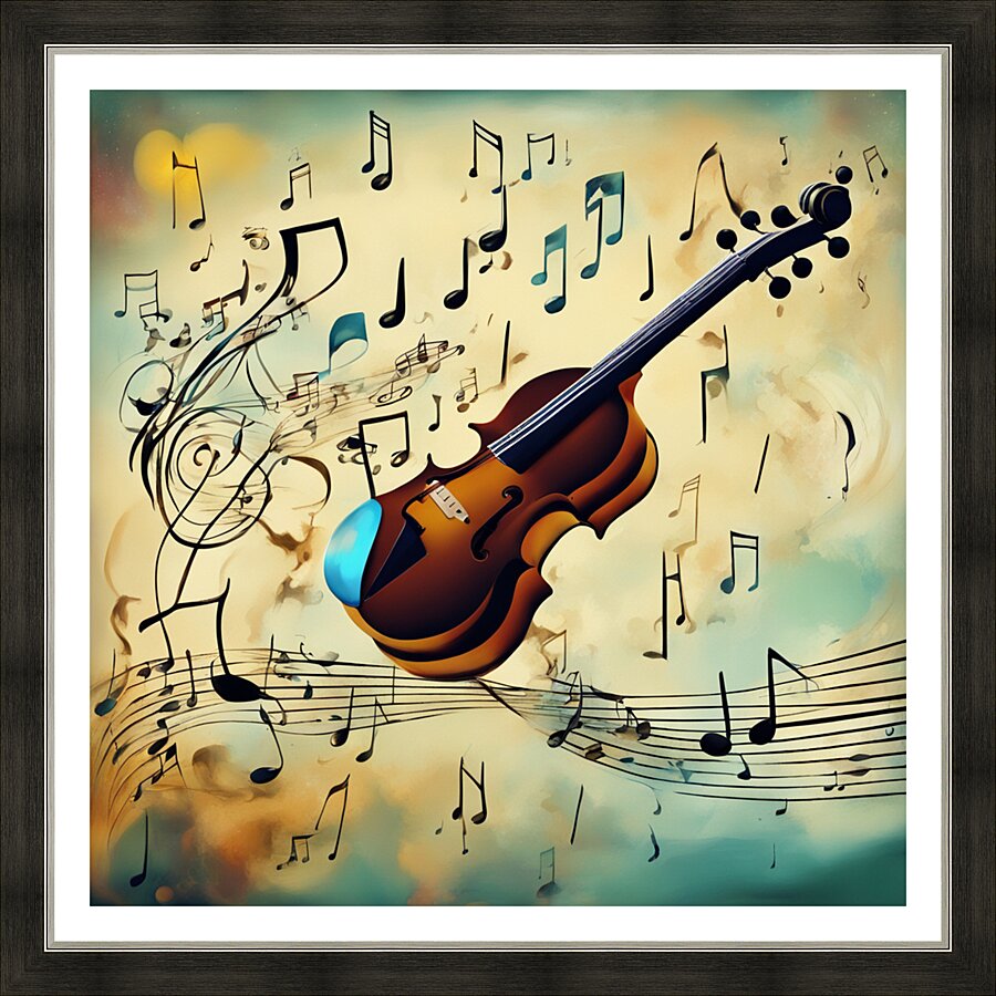 Rhythmic expression 42 Picture Frame print