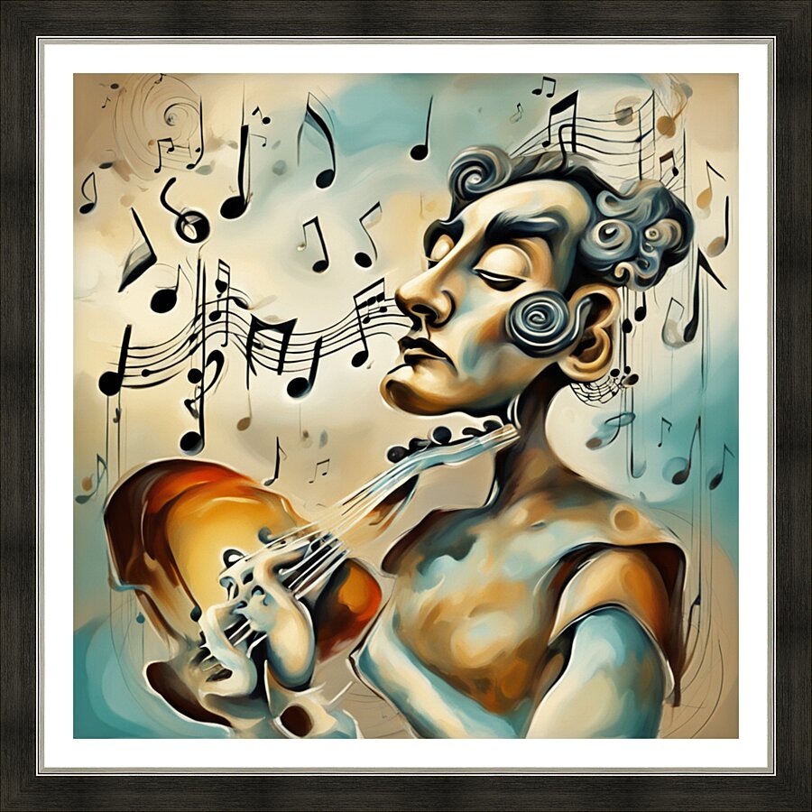 Rhythmic expression 27 Picture Frame print