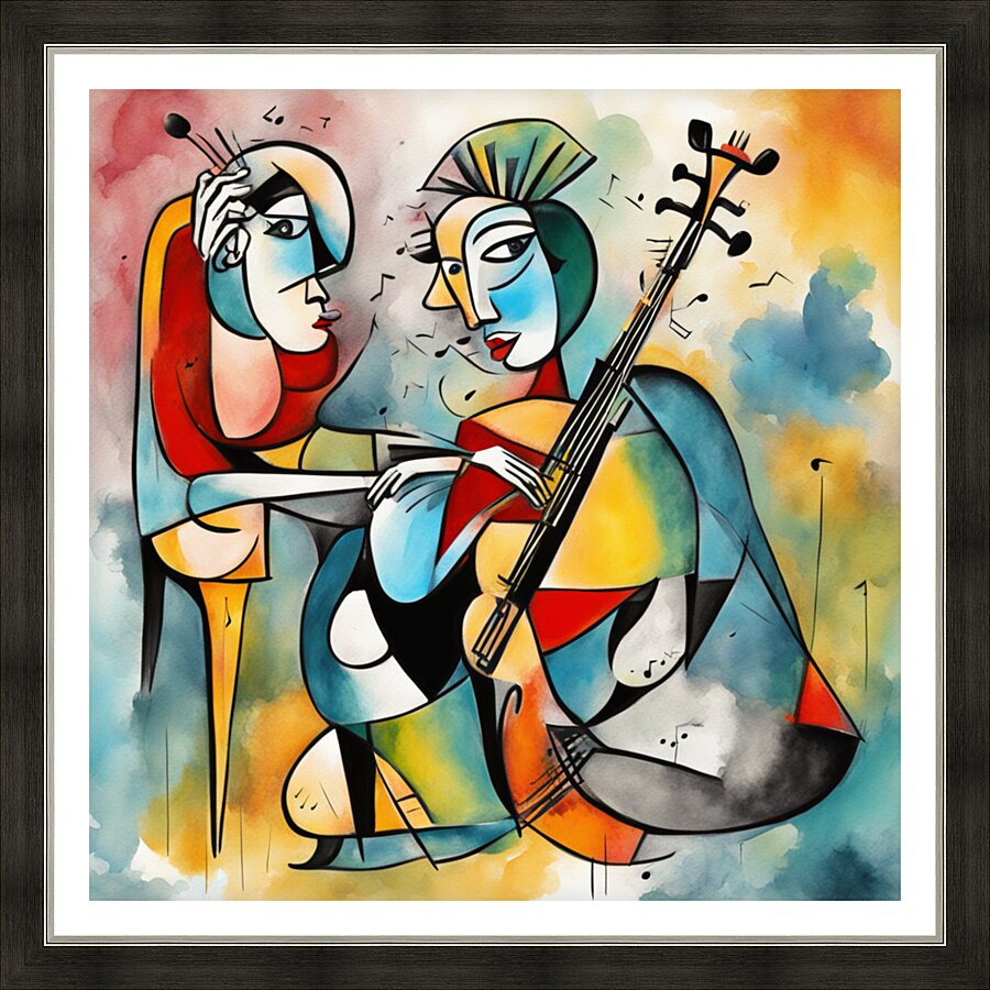 Rhythmic expression 7 Picture Frame print
