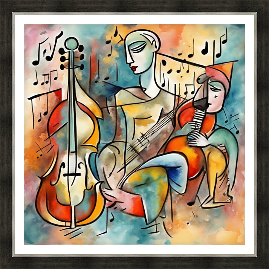 Rhythmic expression 2 Picture Frame print