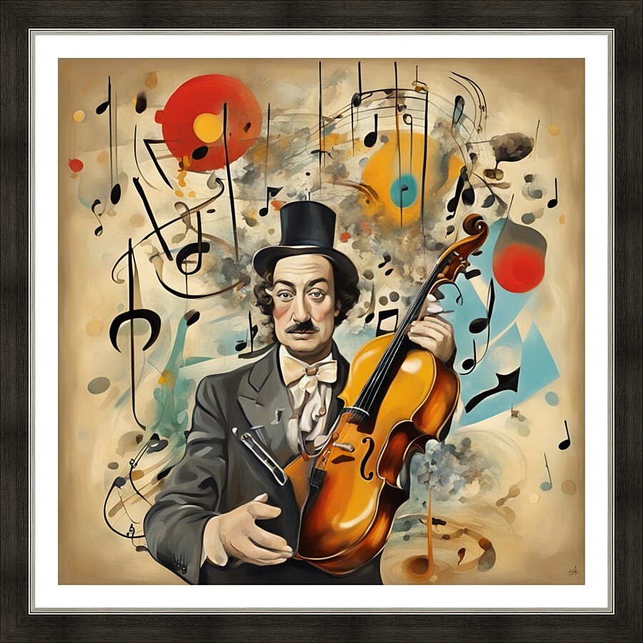 Rhythmic expression 22 Picture Frame print