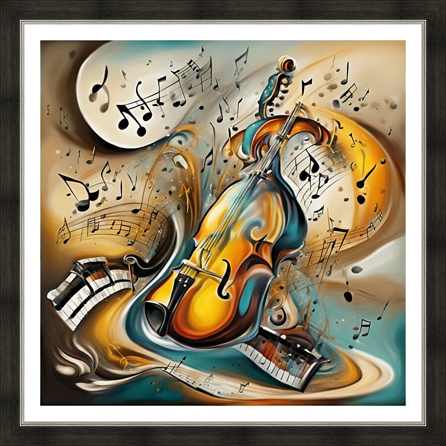 Rhythmic expression 58 Picture Frame print