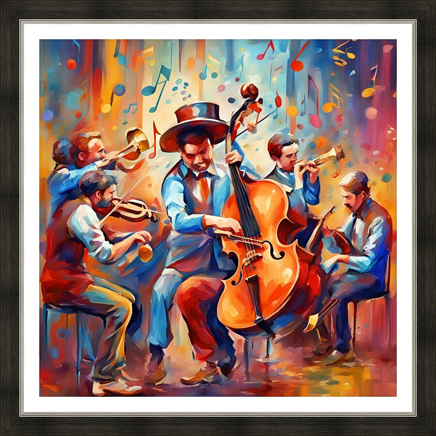 Rhythmic expression 30 Picture Frame print