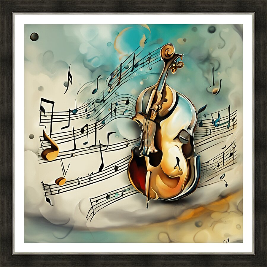 Rhythmic expression 50 Picture Frame print